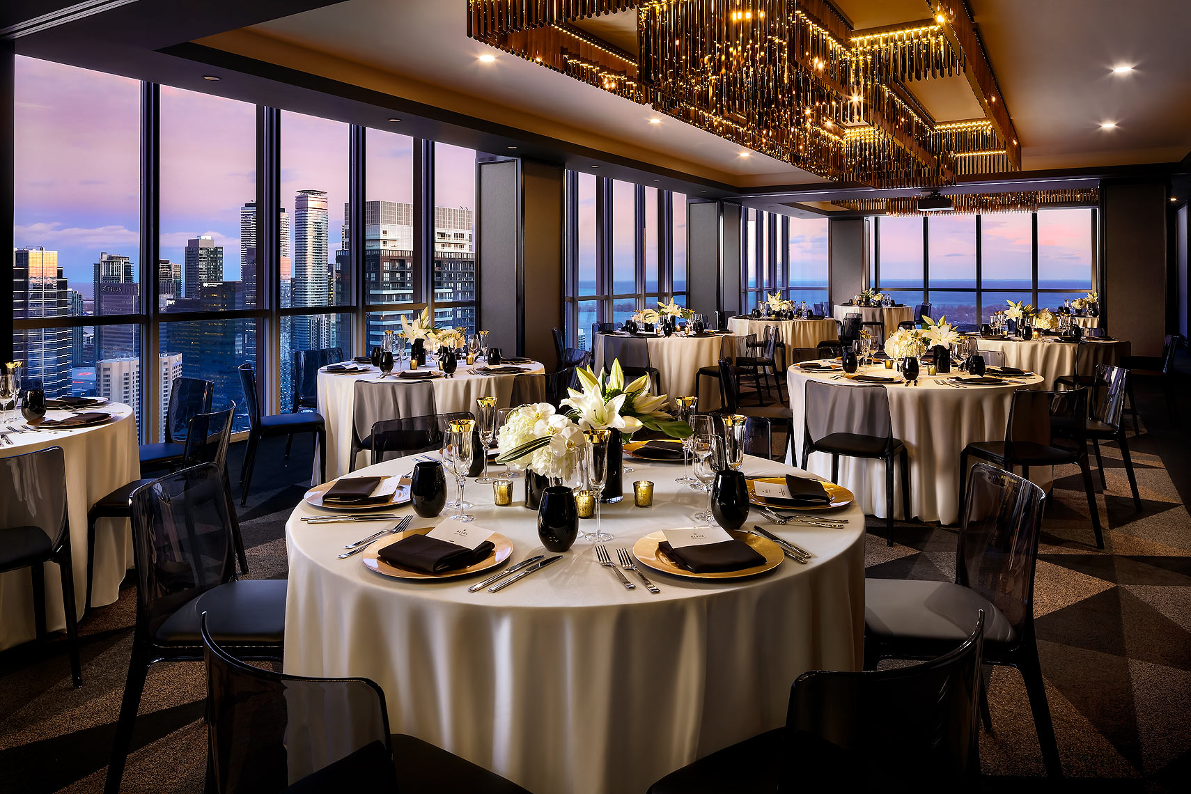 Bisha Hotel Toronto -  Meeting Room Formal Dinner - a Loews Hotel