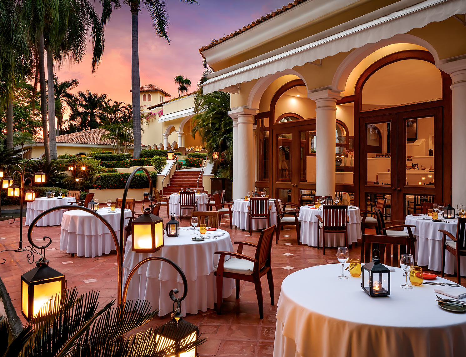 Emiliano Restaurant at Casa Velas Hotel - Puerto Vallarta, Mexico. Hotel Photographer