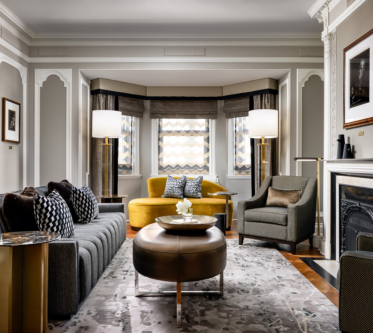Fairmont Chateau Laurier Hotel - Karsh Suite Livingroom