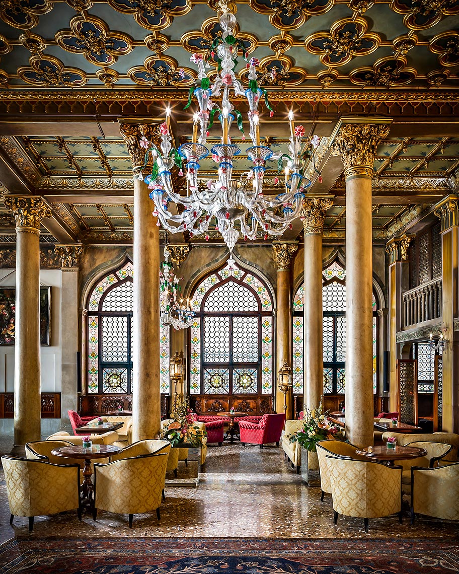 Hotel Danieli Venice, Italy, Dandolo Lounge - A Luxury Collection Hotel - Hotel Photography