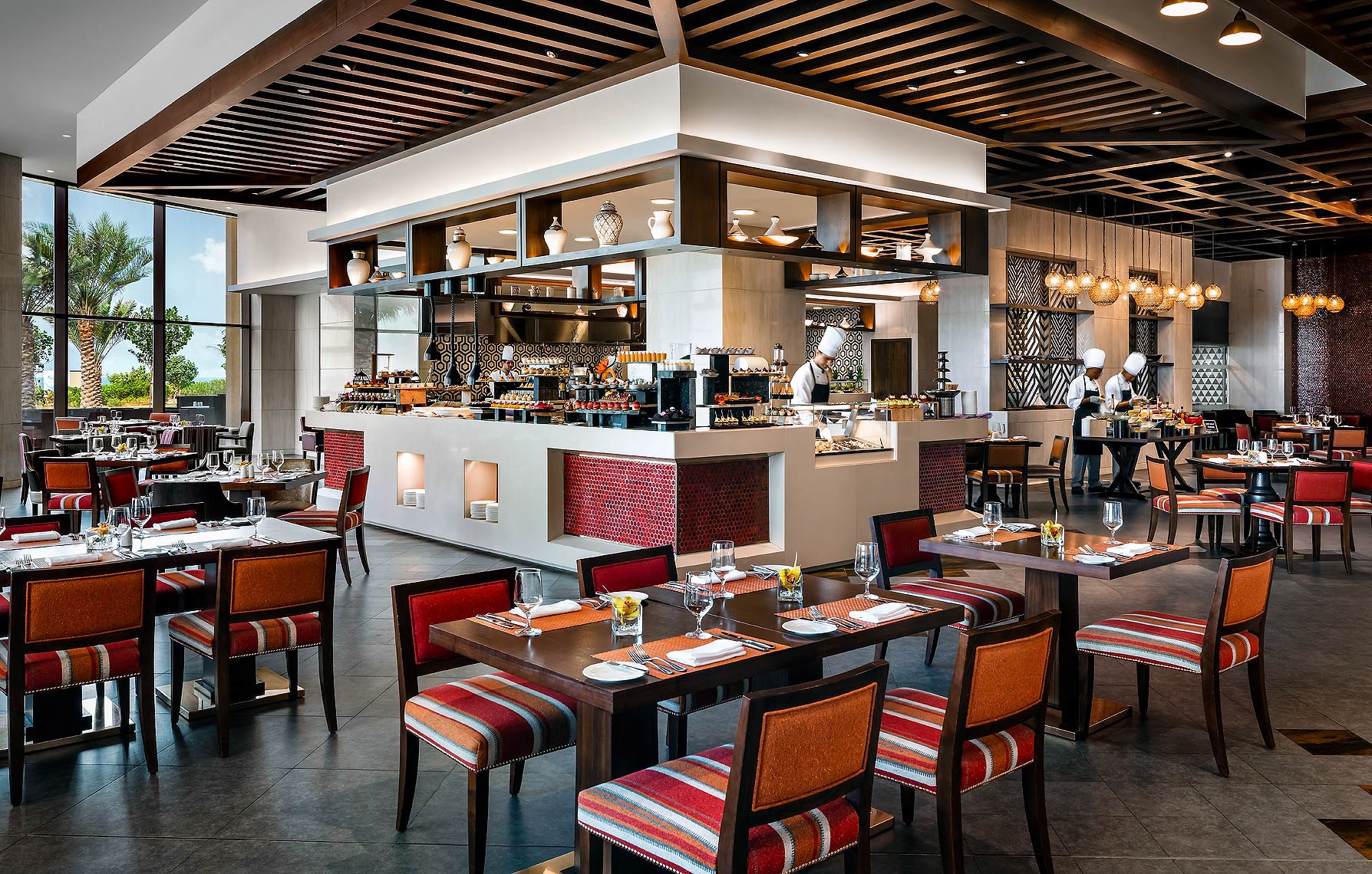 Fairmont_Ajman_Hotel_Diningroom - Restaurant Photography