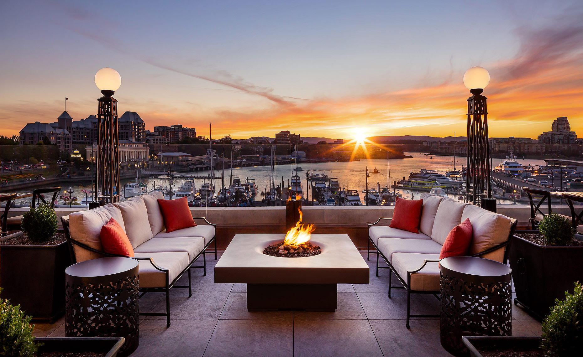 Fairmont Empress Hotel, Victoria, Canada - Gold Lounge Terrace