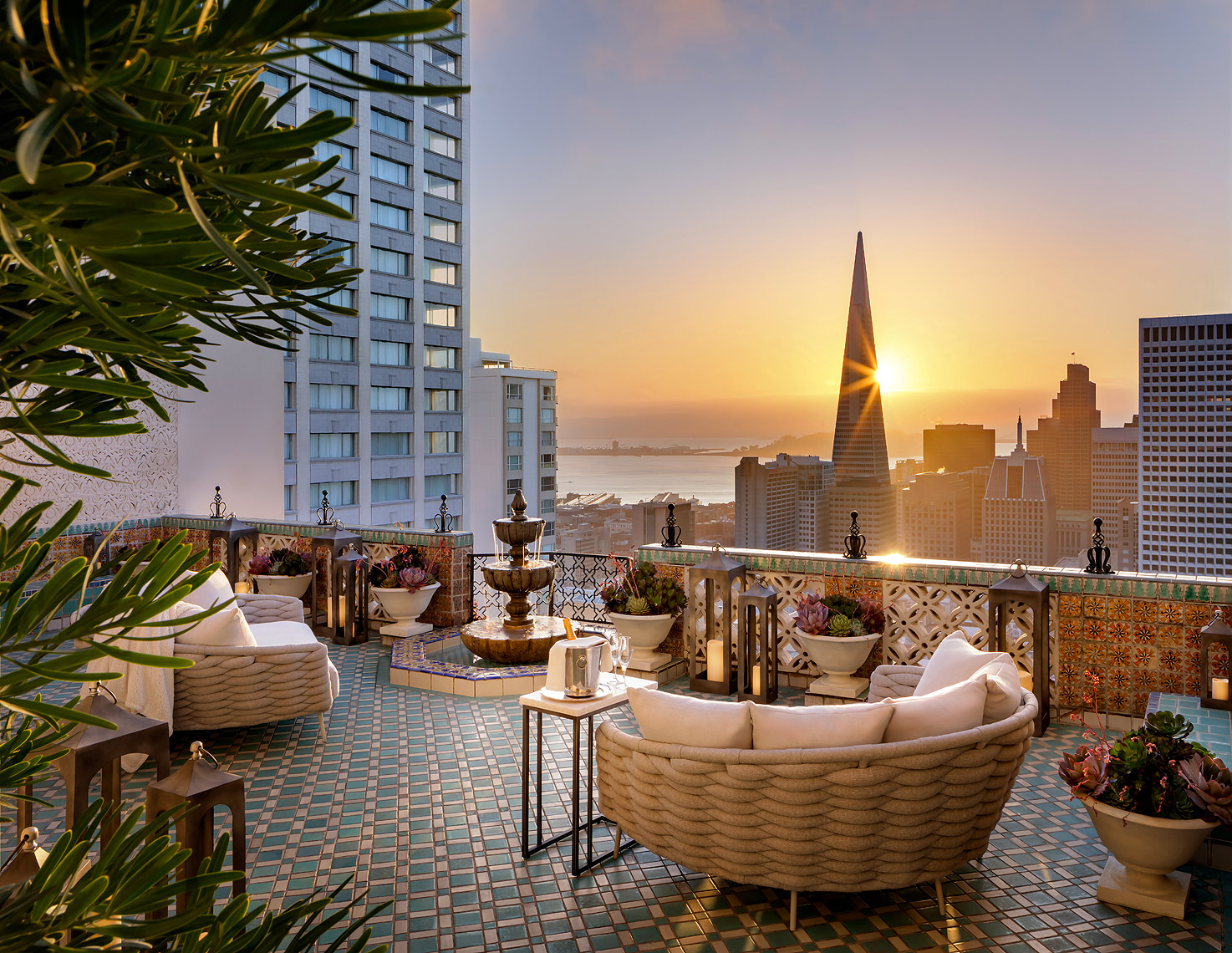 Fairmont San Francisco - Penthouse Suite Terrace