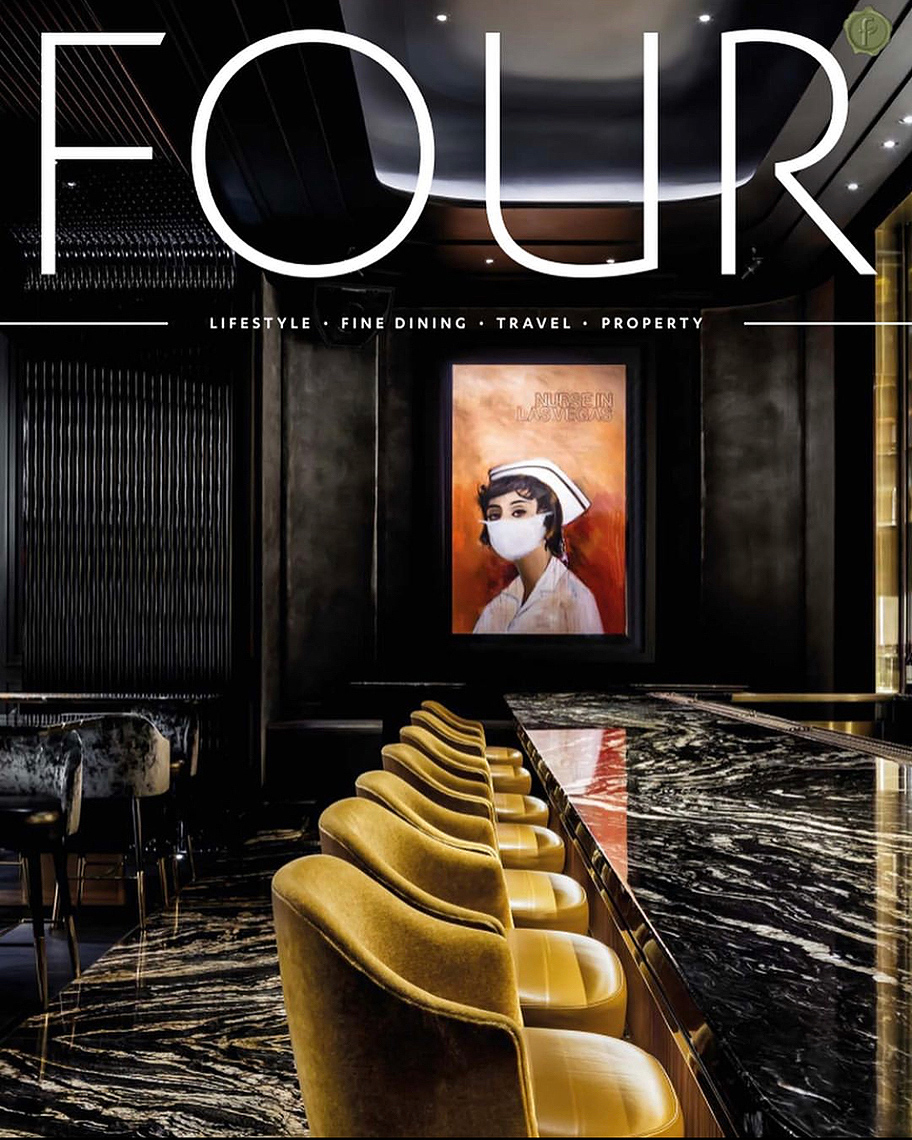FOUR Magazine cover - Dubai