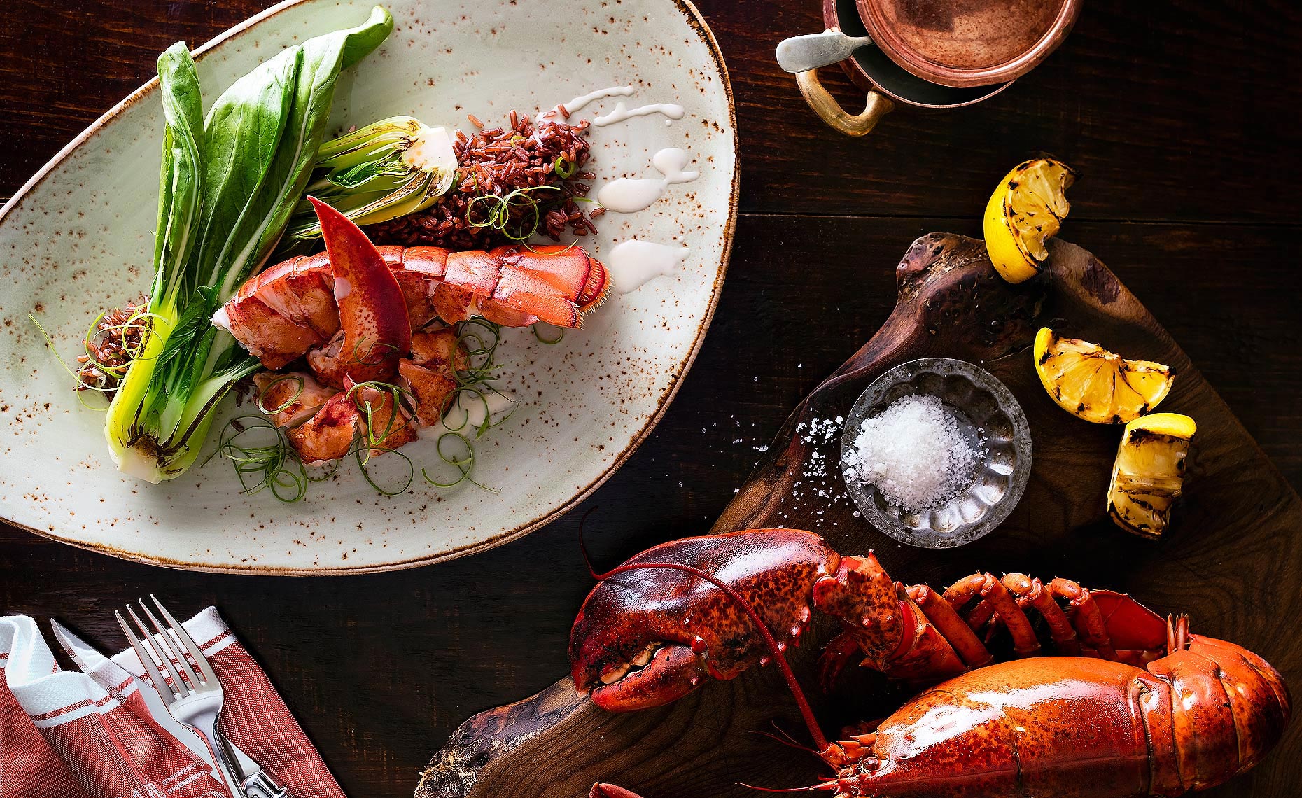 Cafe Boulud at the Four Seasons Hotel Toronto -  Grilled Lobster