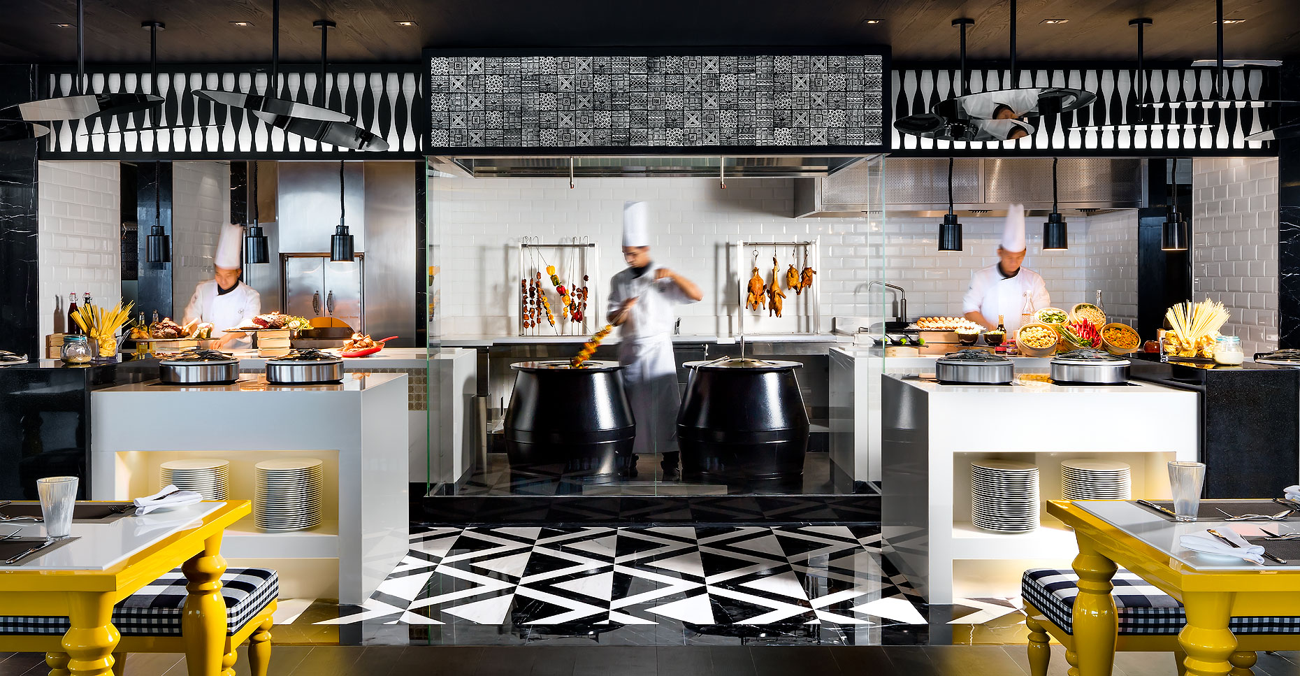 Fairmont Fujairah Hotel Restaurant by Stickman Design Dubai - Restaurant Photography