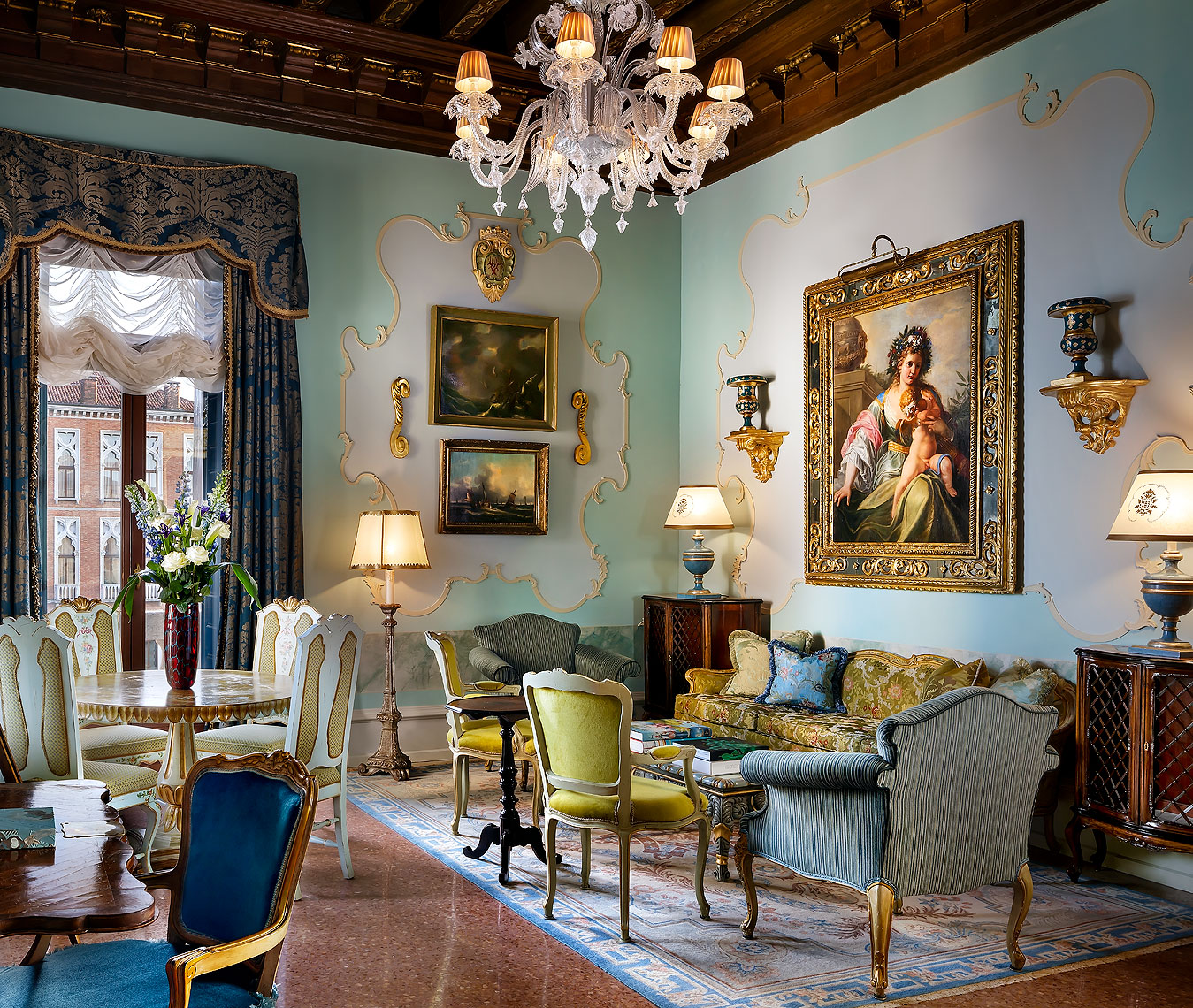 Gritti Palace Hotel, Venice, Italy -  Della Dogana Suite - Venice Hotel Photographer
