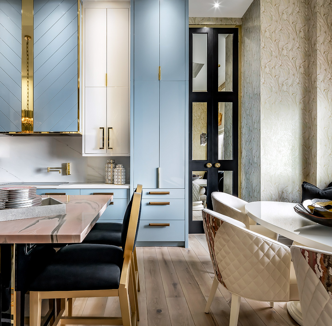 Luxury kitchen at the St Regis residences in Toronto, Canada - Toronto Architectural Interior Photographer