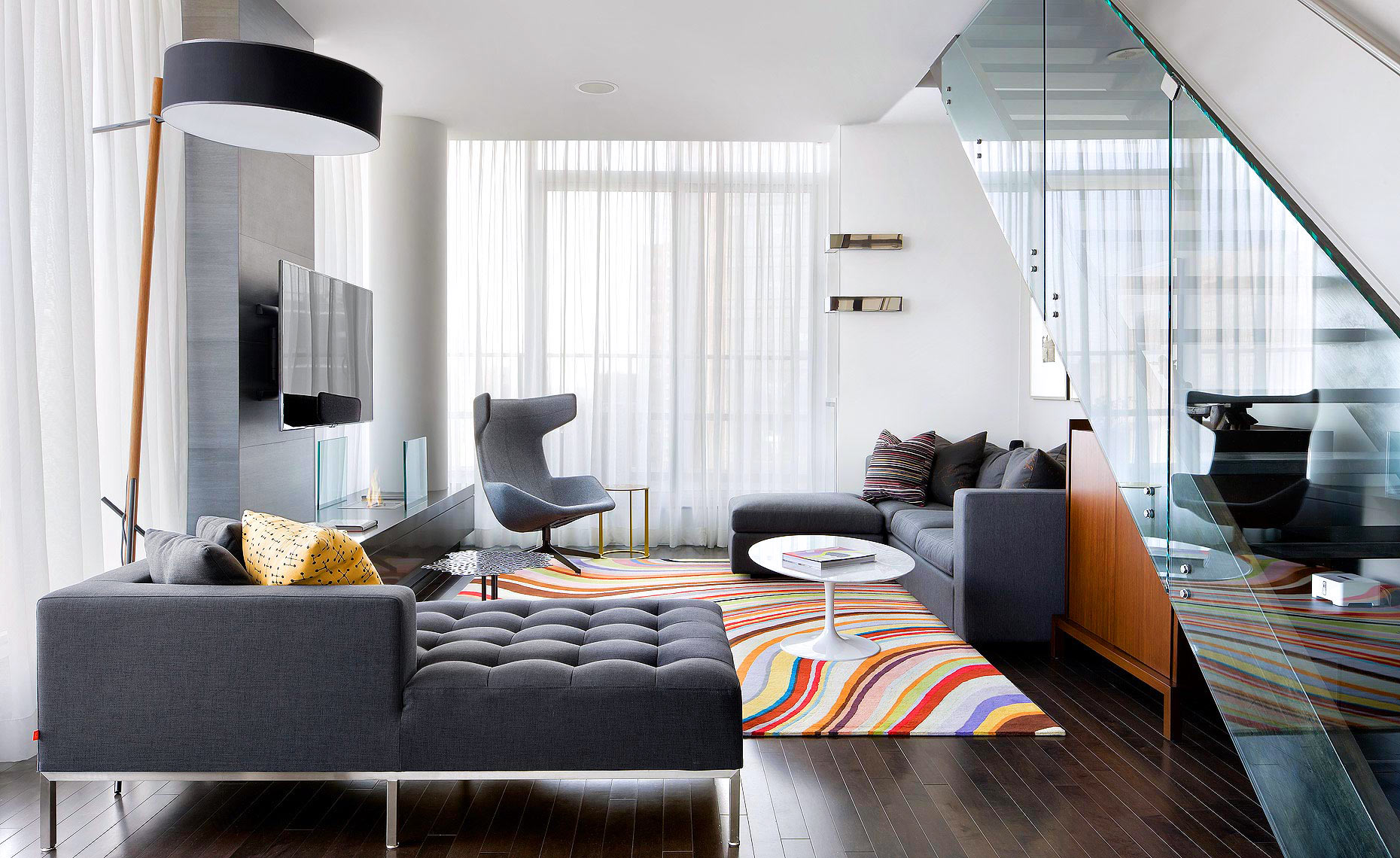 Dwell Magazine Modern Living Room - Toronto Architectural Photographer