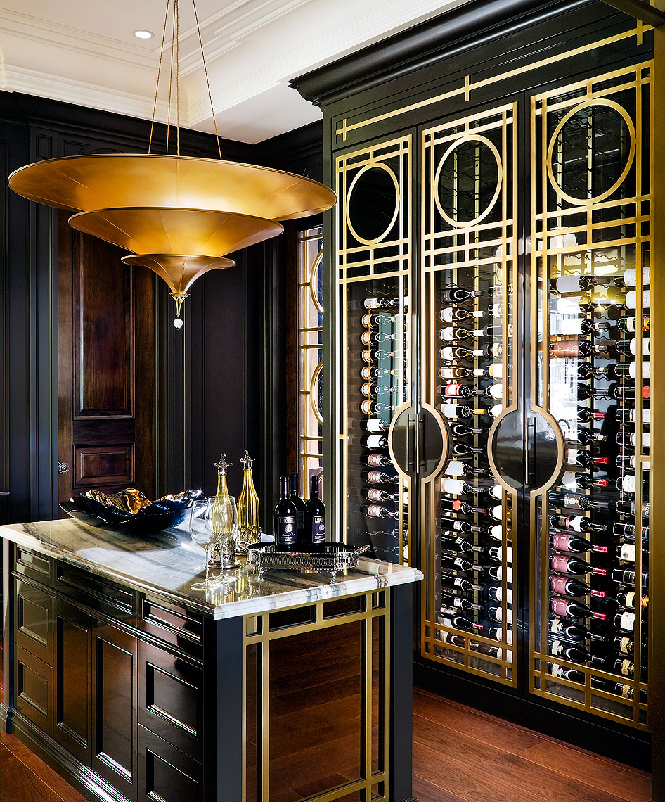 Lori Morris Design Wine Cellar