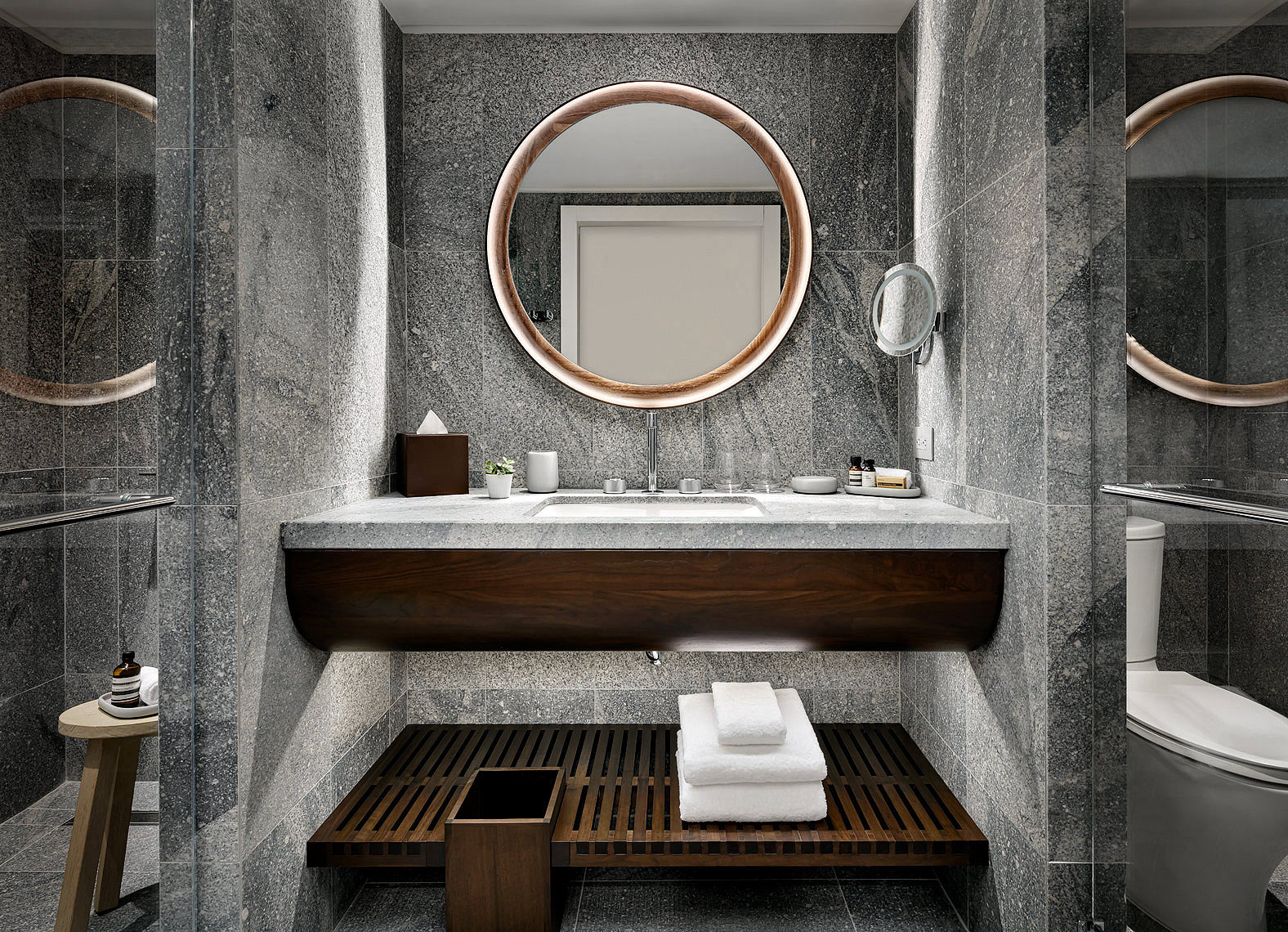 Muir Hotel, Halifax - Bathroom. Design by Studio Munge