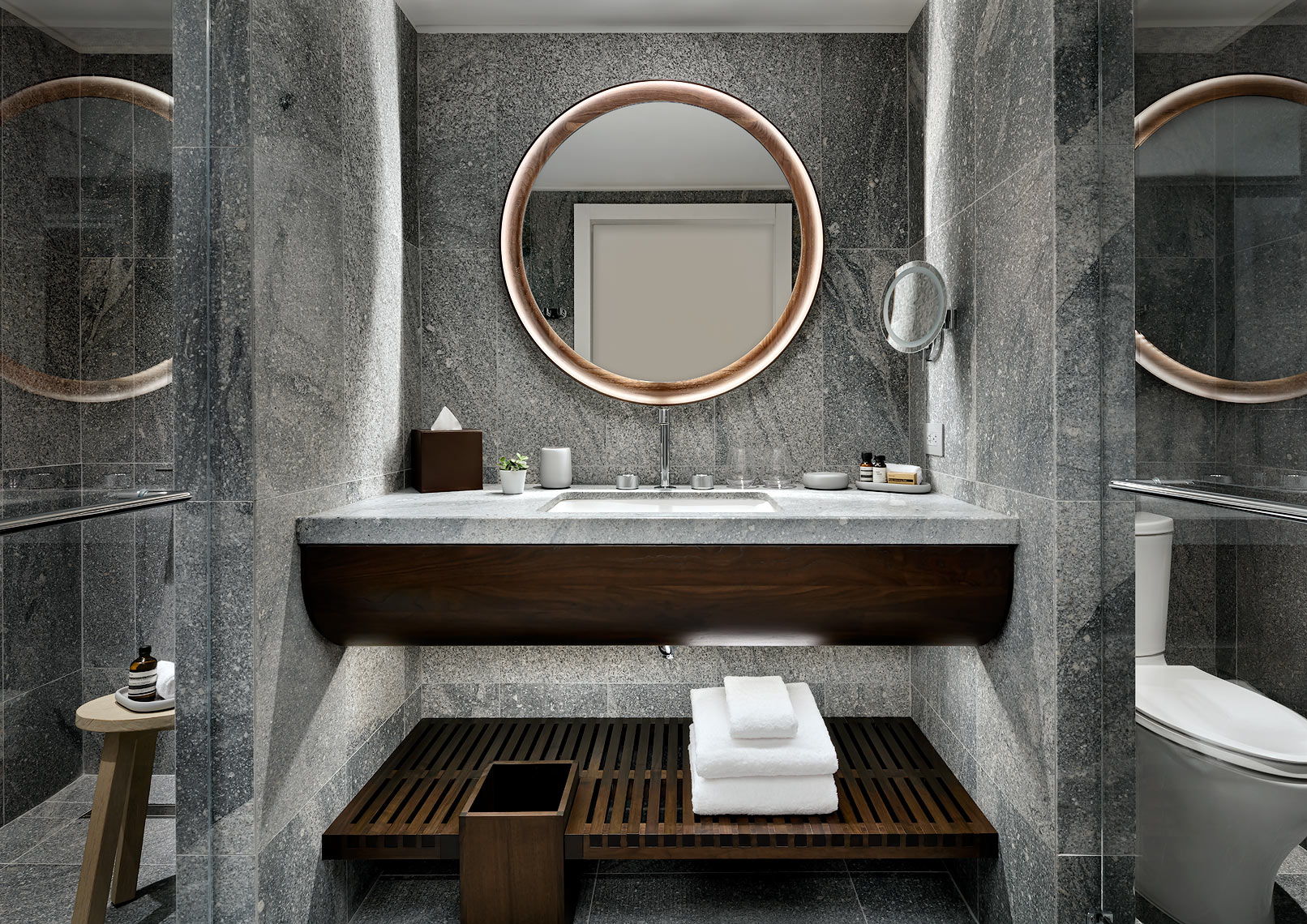 Muir Hotel Halifax, Canada - Bathroom. Design by Studio Munge